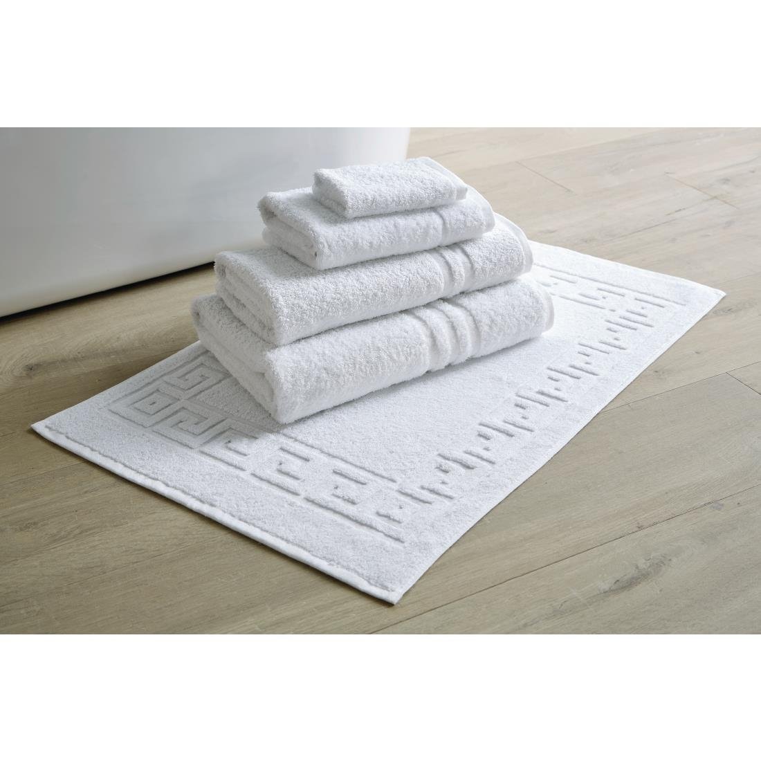 Mitre Eco Hand Towel White 500x900mm