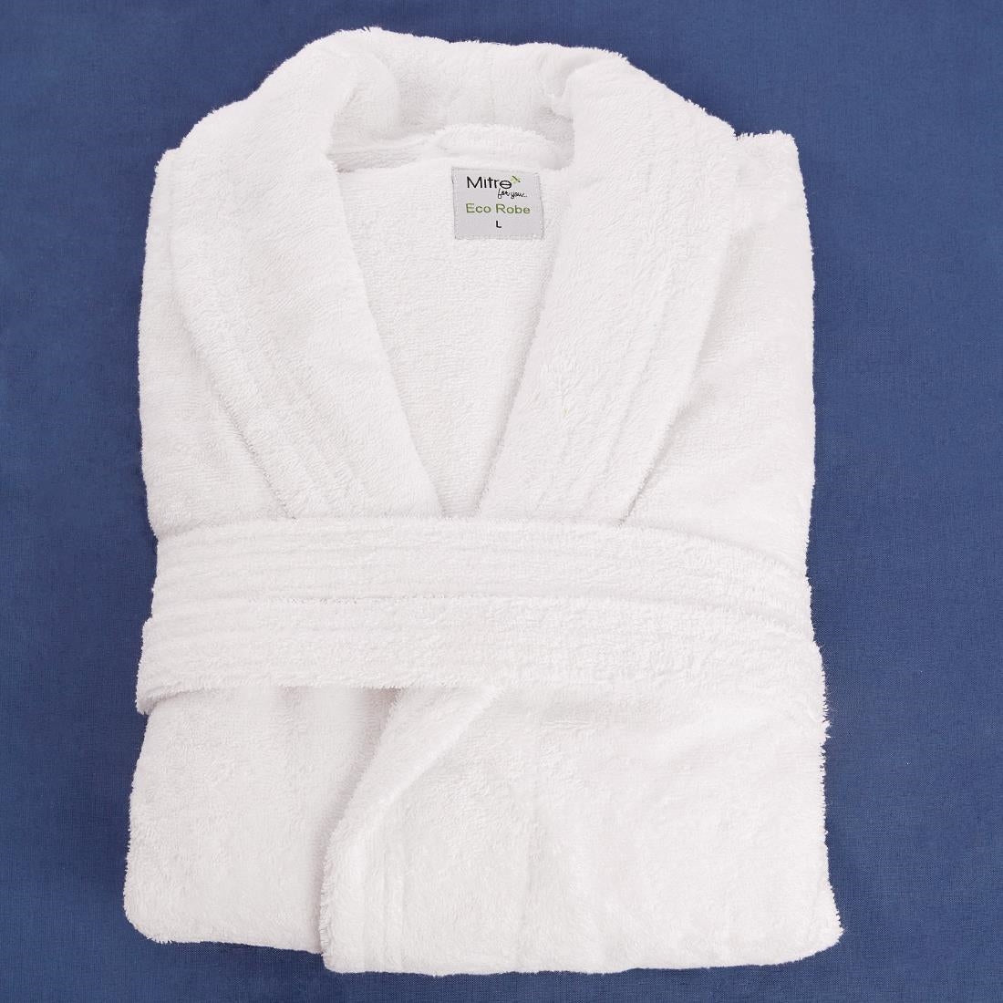 Eco Robe, Bathrobes White - Large