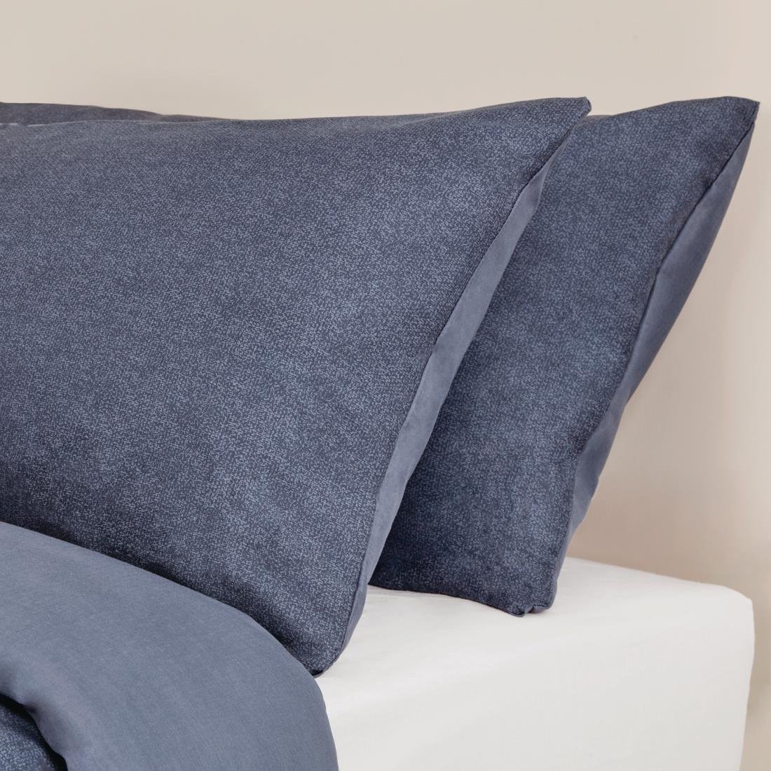 Mitre Essentials Opal Duvet Cover Navy Single