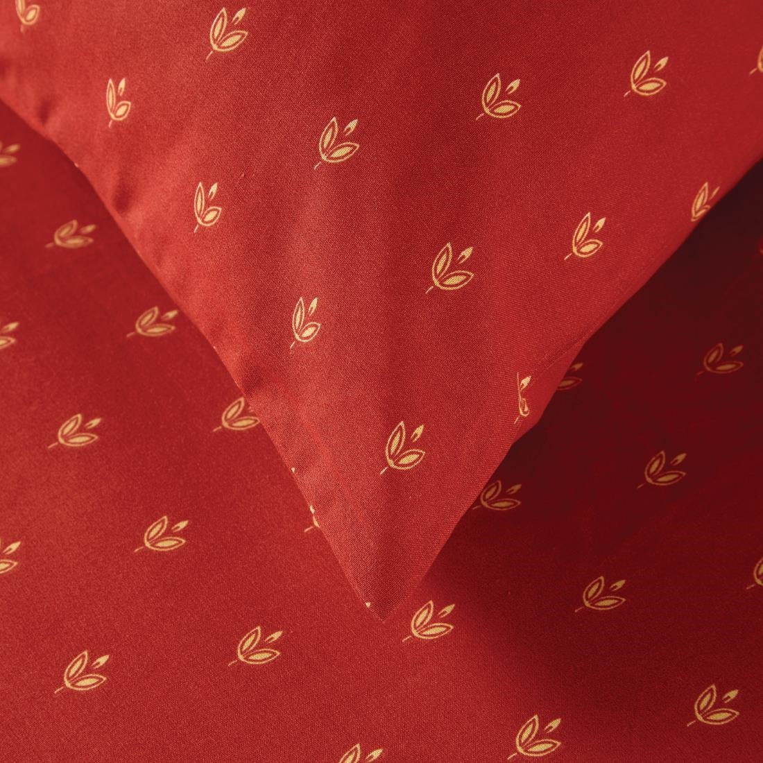 Mitre Essentials Perth Pillowcases Terracotta Housewife