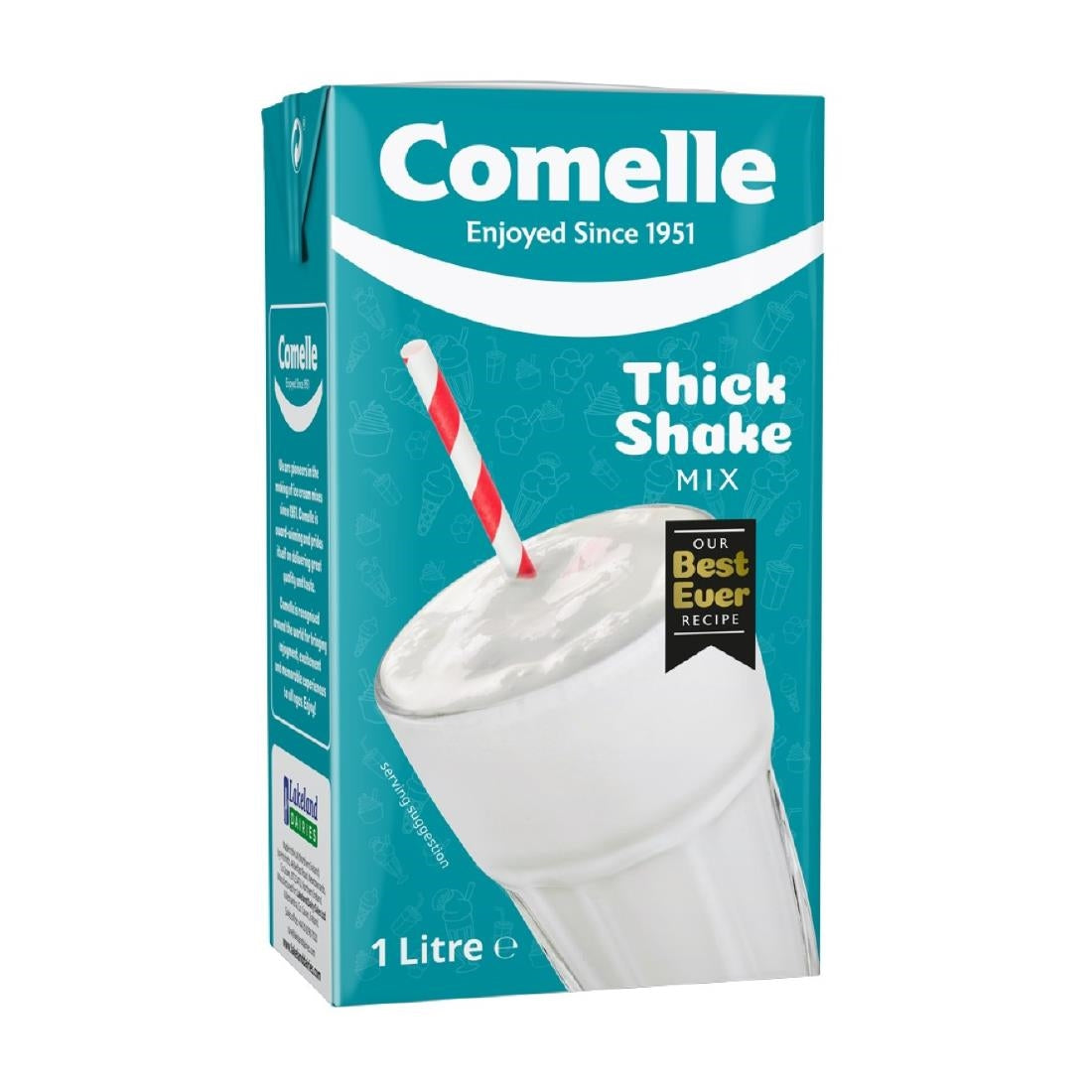 Comelle Thick Shake Mix 1Ltr (12 Pack)
