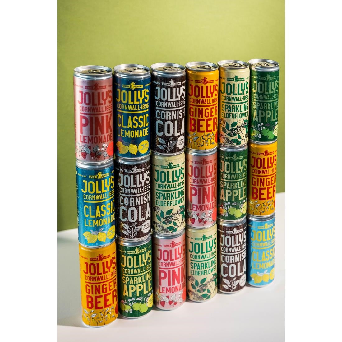 Jolly's Cornish Ginger Beer Cans 250ml (24 Pack)
