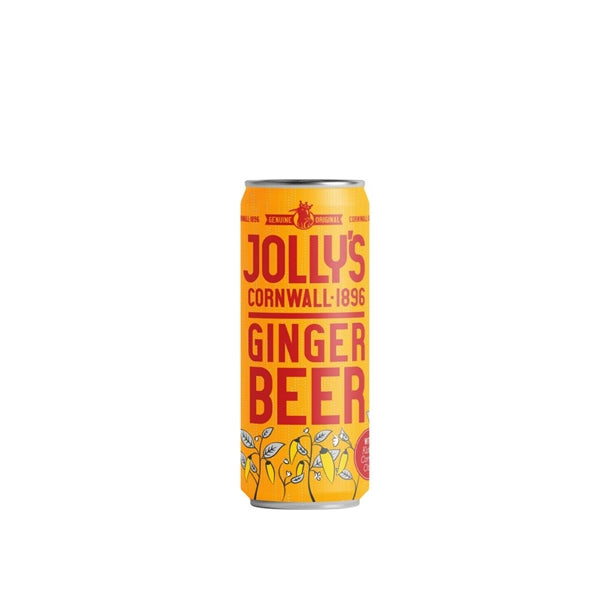 Jolly's Cornish Ginger Beer Cans 250ml (24 Pack)