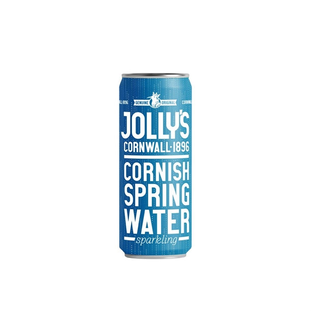 Jolly's Cornish Sparkling Spring Water 330ml (24 Pack)
