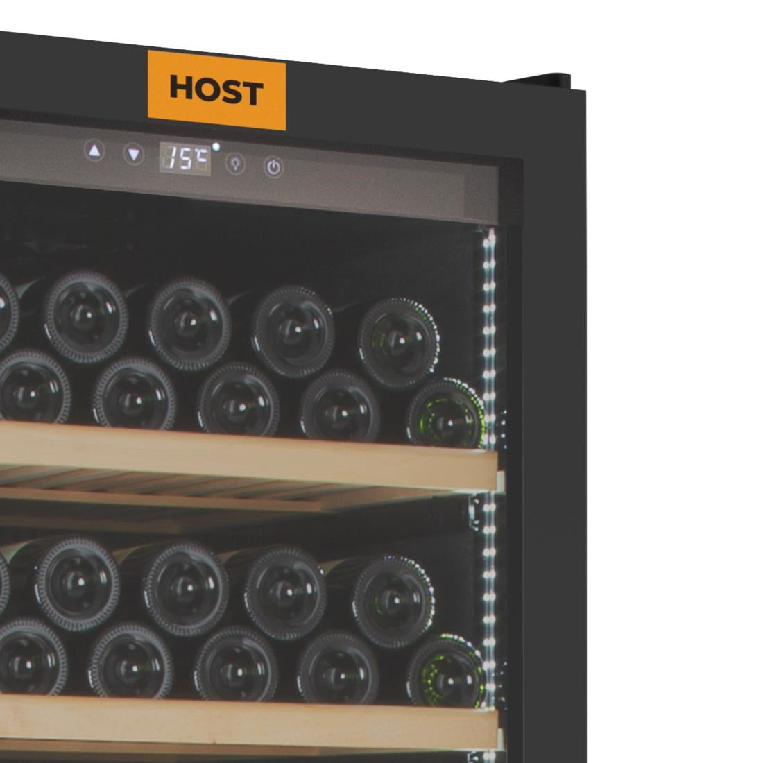 HOST 172 Bottle Wine Fridge 2 Zone in Black - HOST1220WR