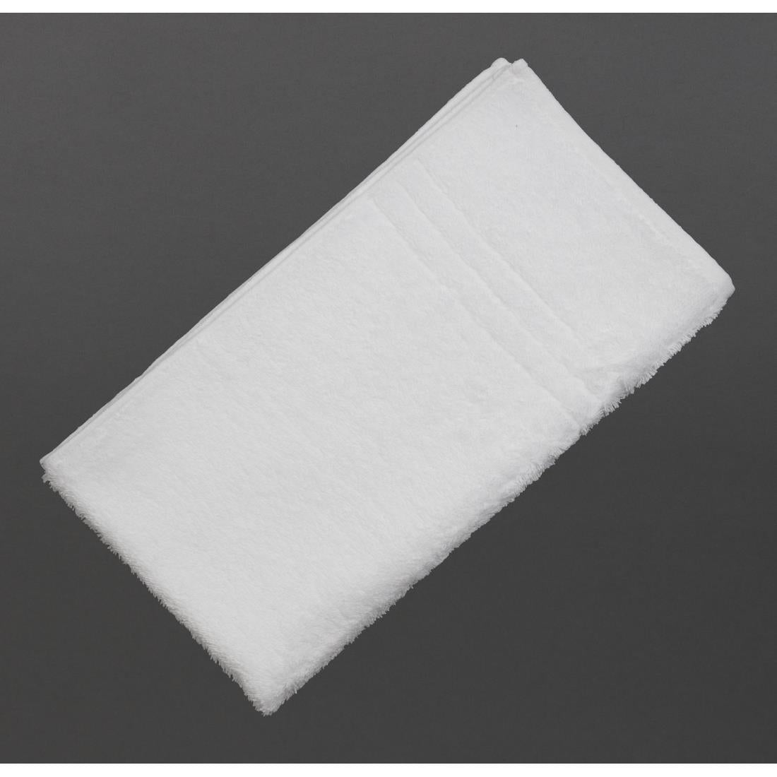 EcoKnit Hand Towel White, 600gsm