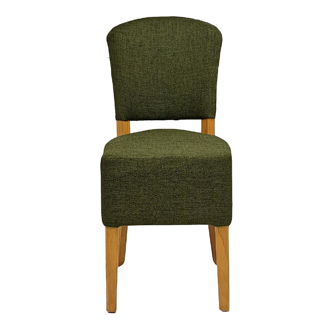 Hanoi Dining Chairs In Soft Oak with Shetland Forest Seatpad (2 Pack)