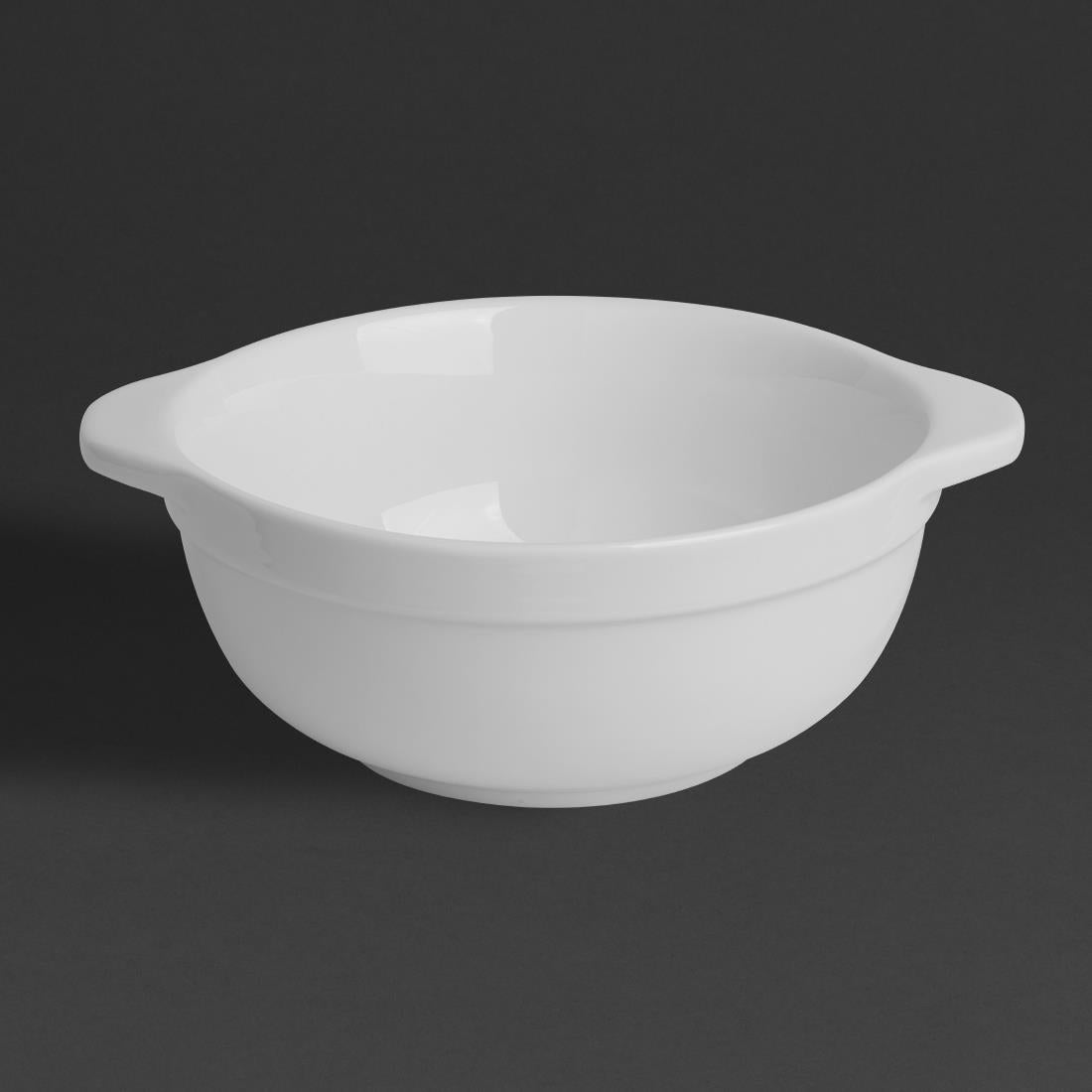 Olympia Whiteware Eared Bowls 640ml (4 Pack)