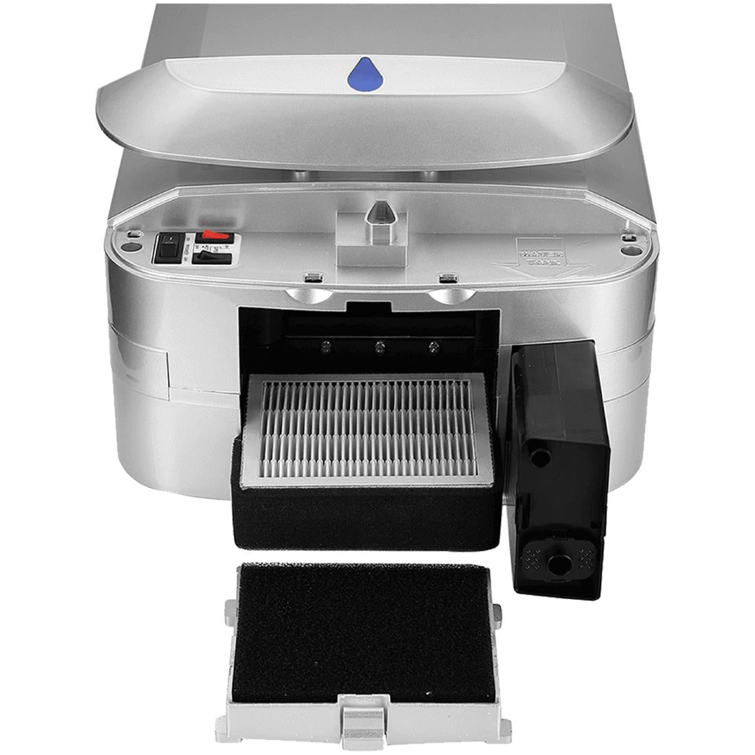 Dryflow Jet Force Junior HEPA Hand Dryer Silver