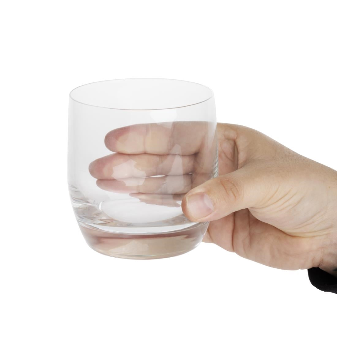 Olympia Verona Double Rocks Crystal Tumblers 395ml (6 Pack)