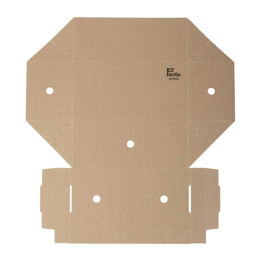 Fiesta Compostable Fold-Out Takeaway Boxes (100 Pack)