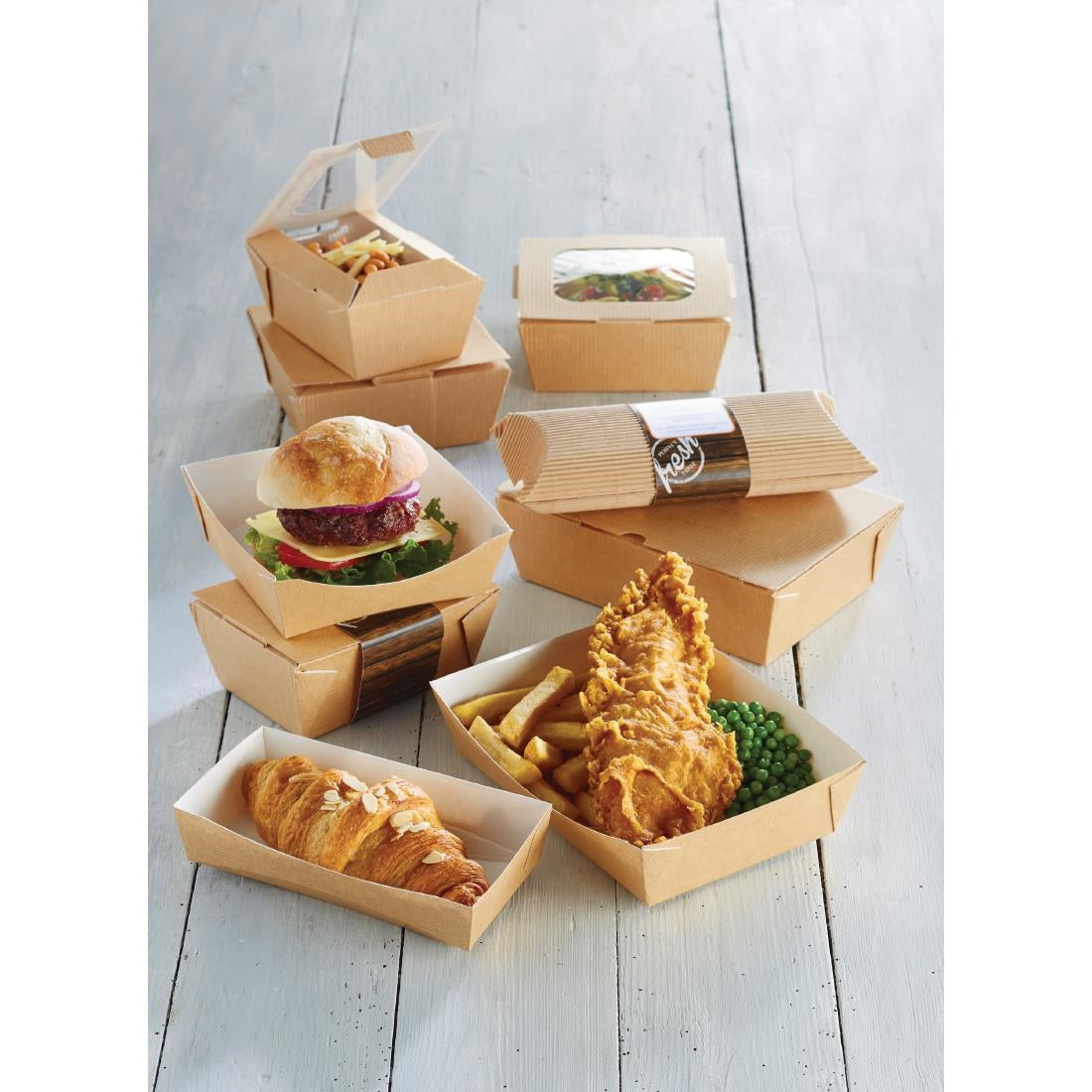 Huhtamaki Taste Small Food to Go Box (360 Pack)