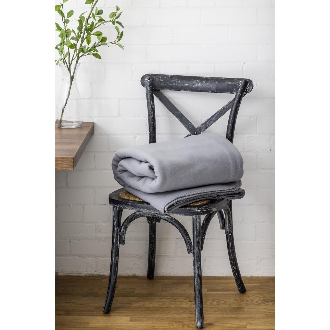 Mitre Essentials Polar Blankets Grey Double