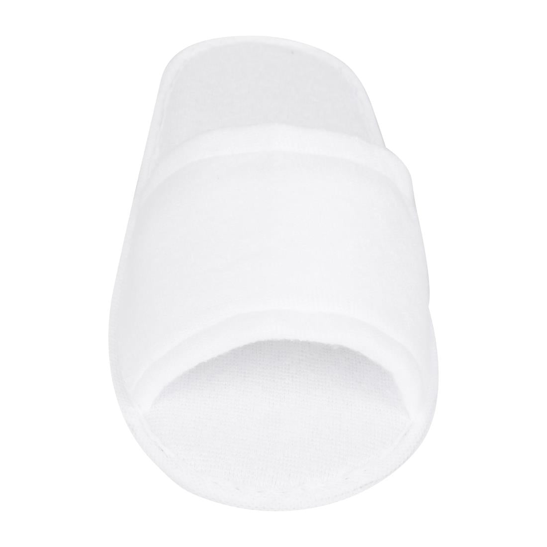 Mitre Essentials Slipperlite Open Toe Slippers White