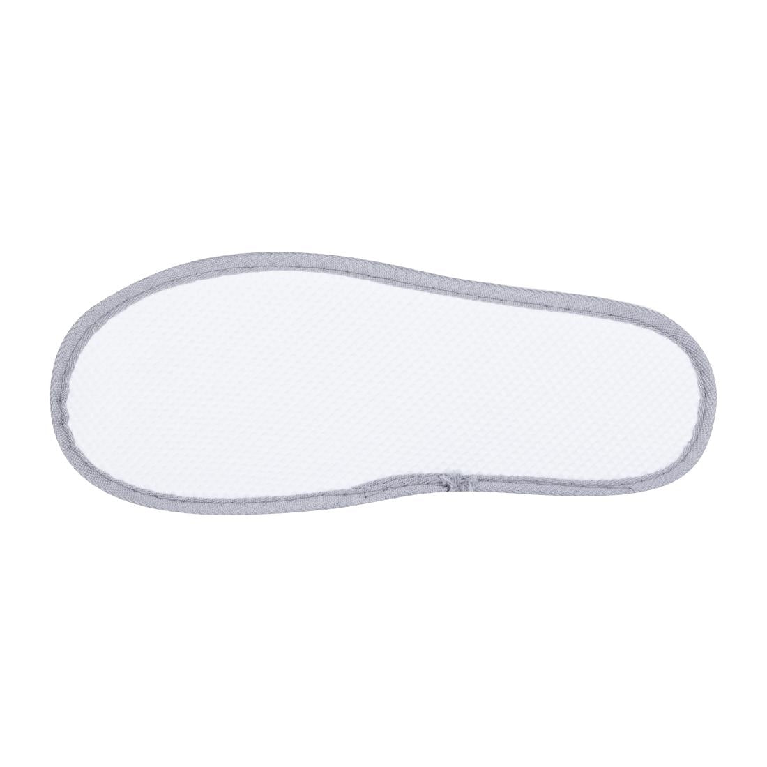 Mitre Luxury Curzon Open Toe Slippers Grey