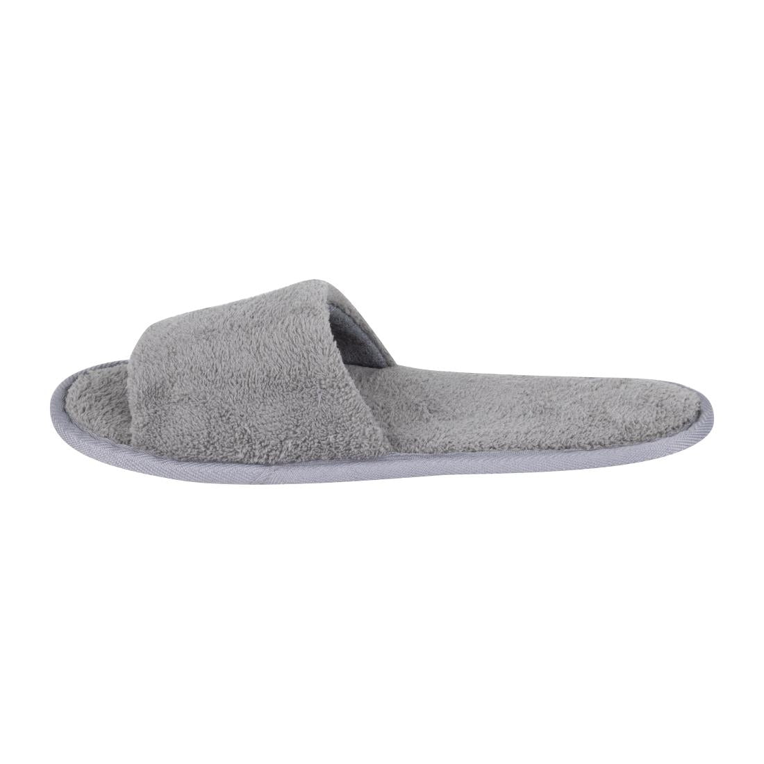 Mitre Comfort Vienna Open Toe Slippers Grey