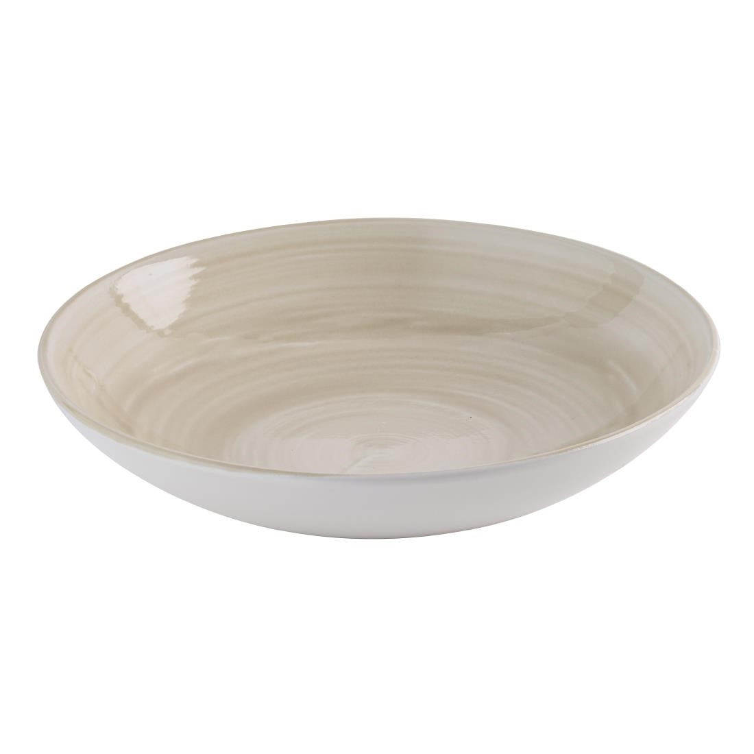 Churchill Stonecast Canvas Natural Evolve Coupe Bowls 247mm (12 Pack)