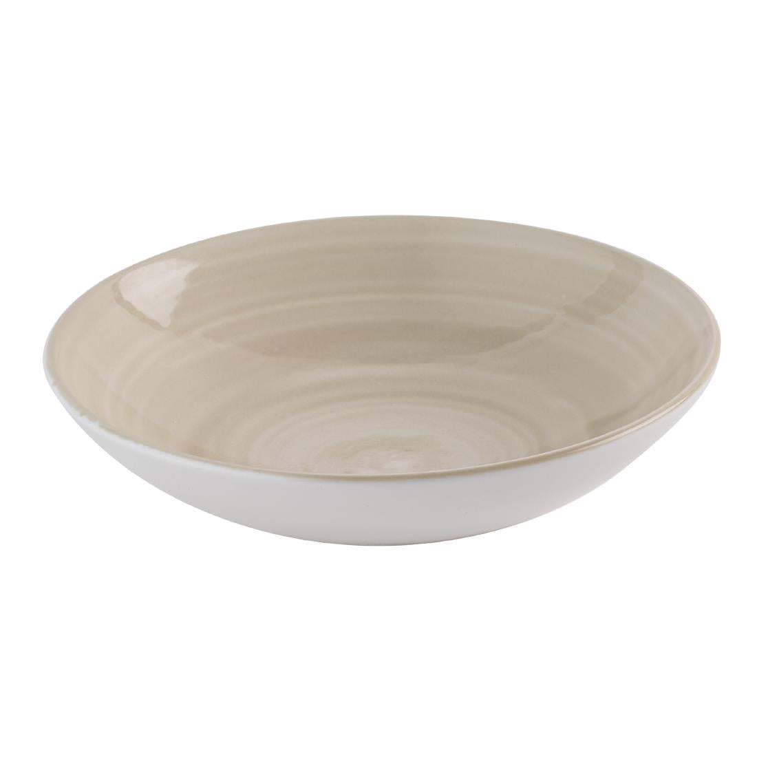 Churchill Stonecast Canvas Natural Coupe Bowls 184mm (12 Pack)