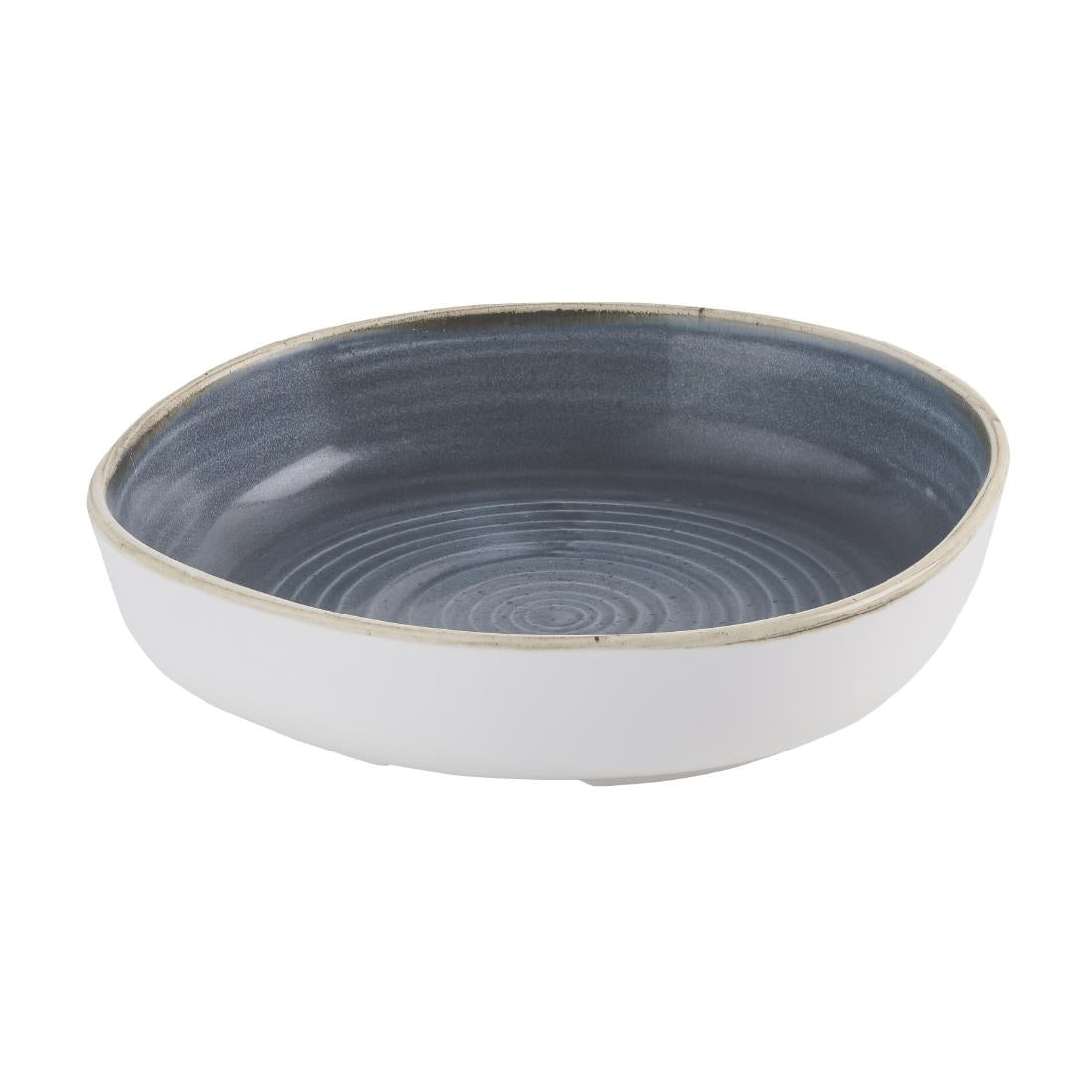 Churchill Stonecast Blueberry Organic Walled Bowls 197mm (6 Pack)