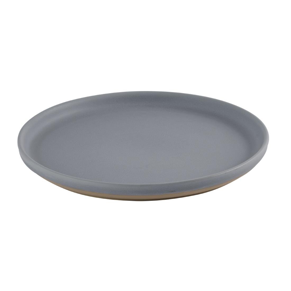 Churchill Emerge Seattle Grey Walled Plates 157mm (6 Pack)