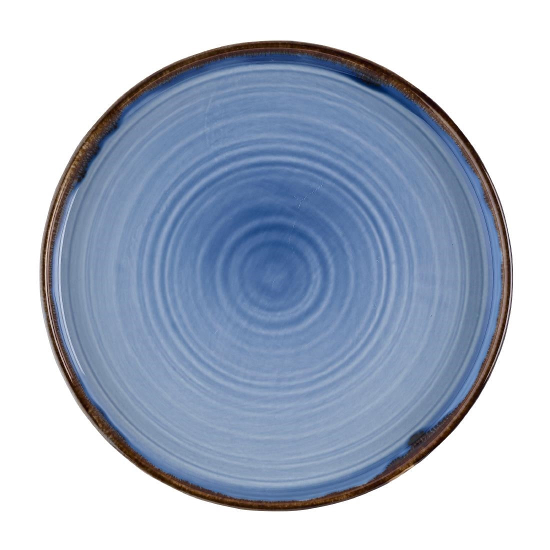 Dudson Harvest Indigo Walled Plates 210mm (6 Pack)