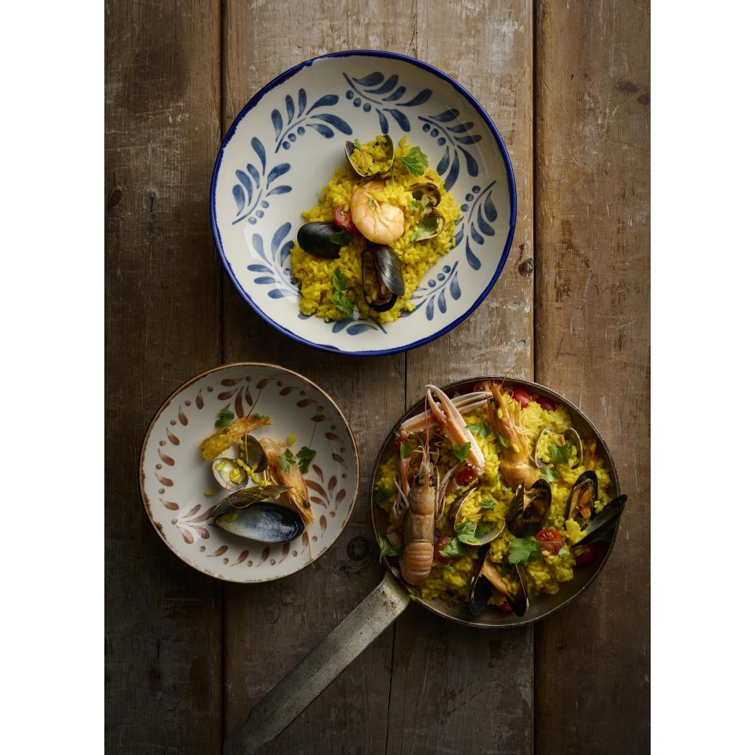 Dudson Harvest Mediterranean Terracotta Coupe Bowls 184mm (12 Pack)