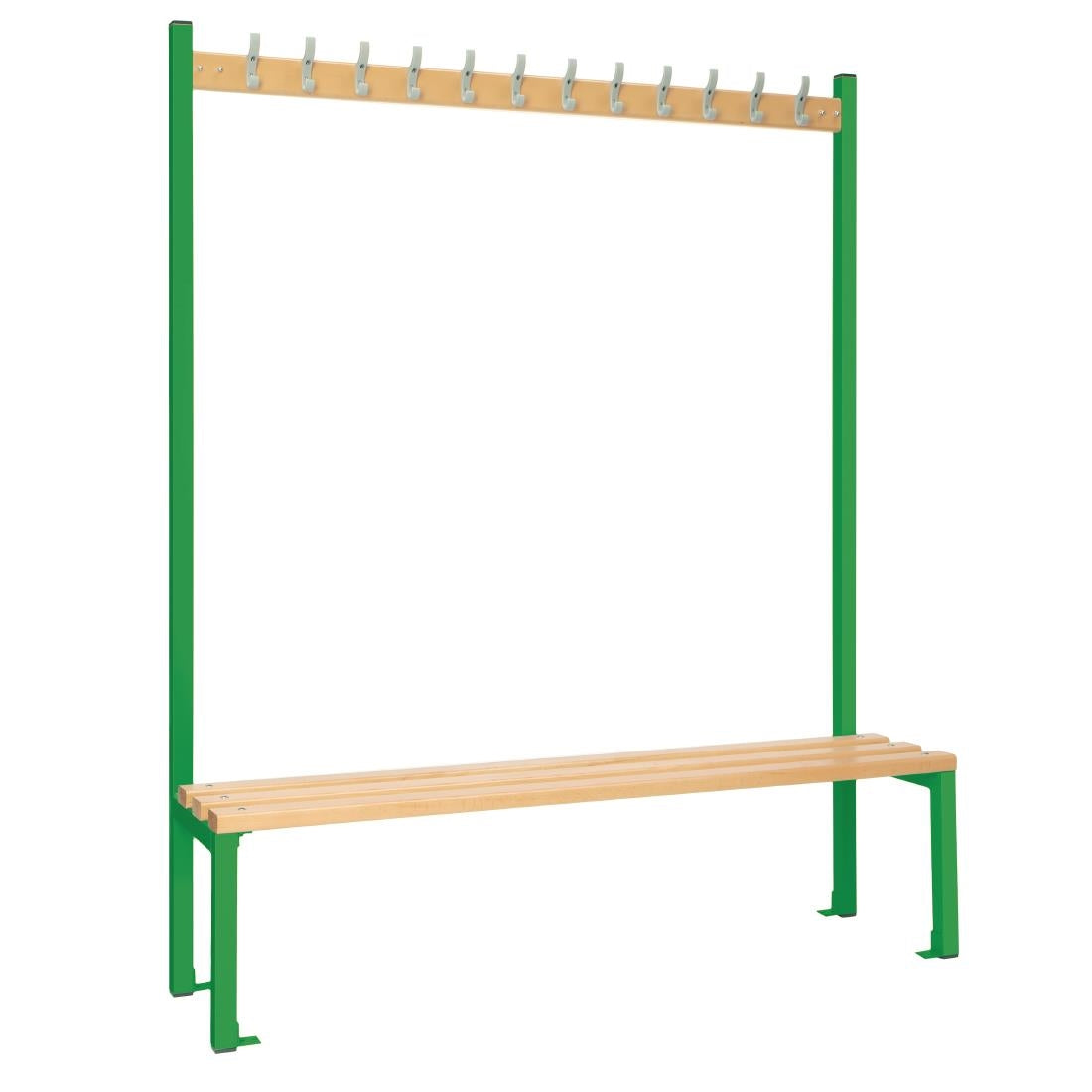 Single-sided Island Seating Green 1500mm