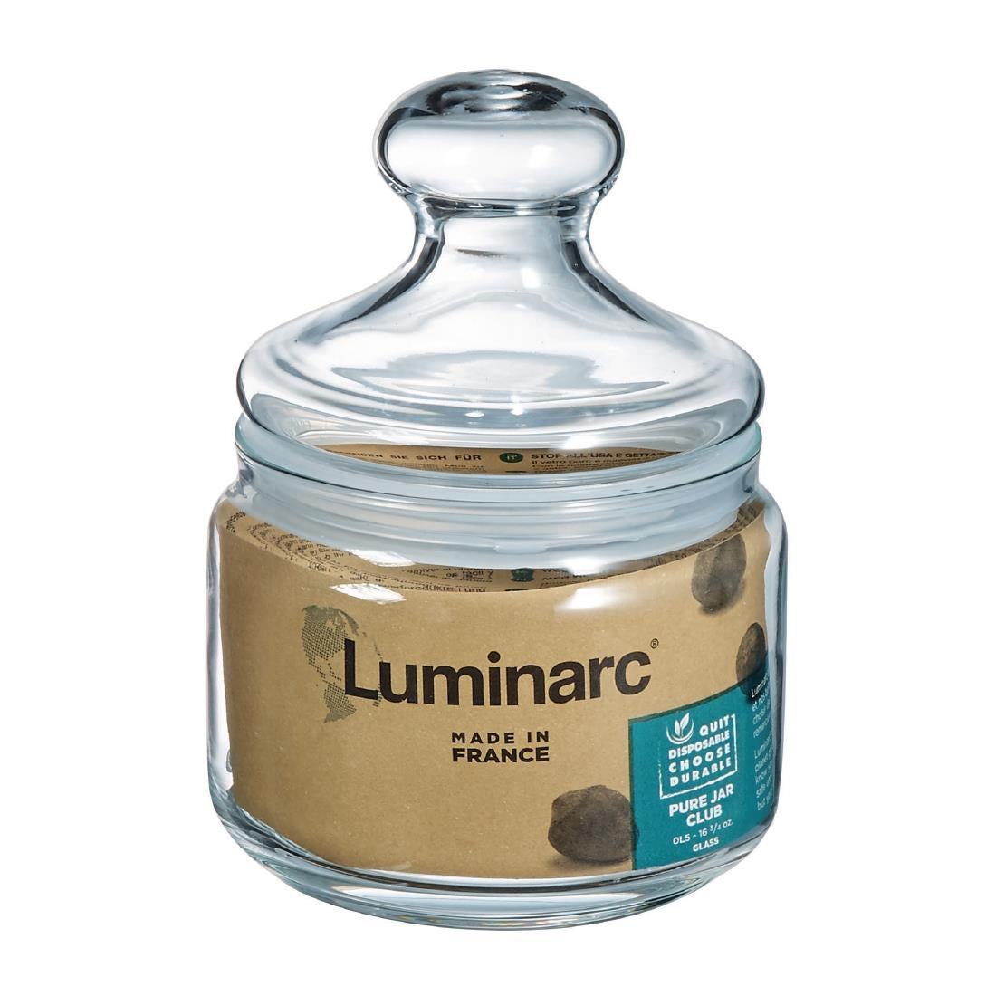 Luminarc Club Jars 500ml (6 Pack)