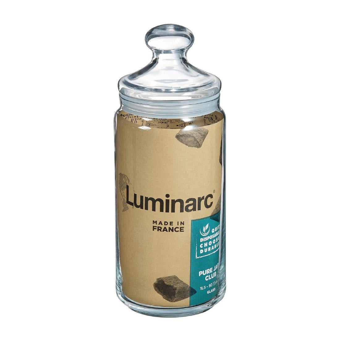 Luminarc Club Jars 1.5Ltr (6 Pack)