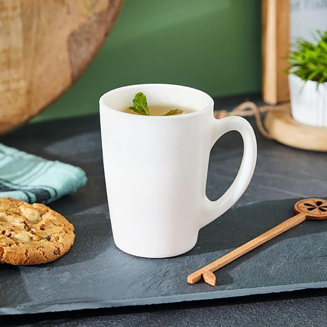 Luminarc New Morning Mugs White 320ml (6 Pack)