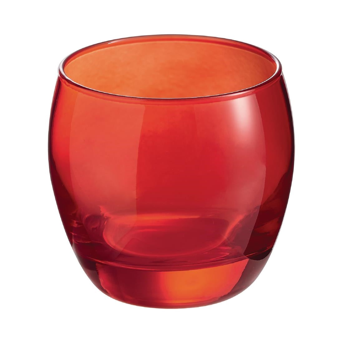 Arcoroc Salto Colour Studio Red Old Fashioned Glasses 320ml (24 Pack)
