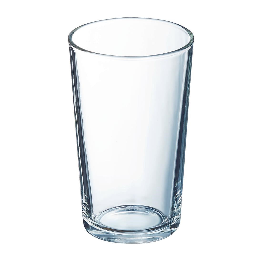 Arcoroc Conical Conique Tumblers HB 285ml 1/2 Pint to Brim (24 Pack)