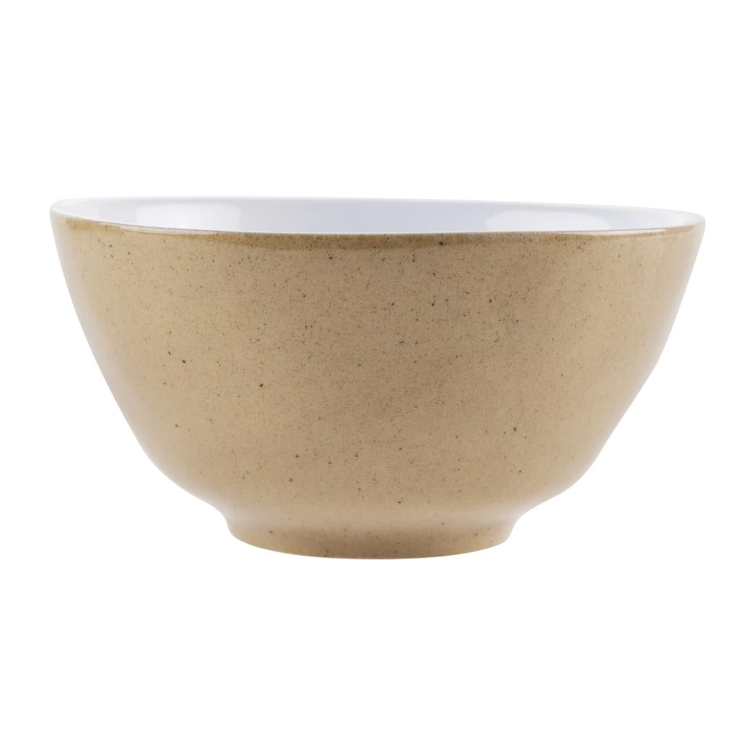 Olympia Raw Recycled Clay Deep Bowls Natural 140mm (6 Pack)