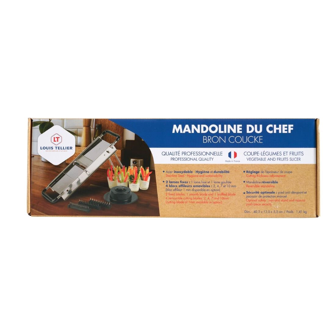 Louis Tellier The Chef's Mandoline Reversible