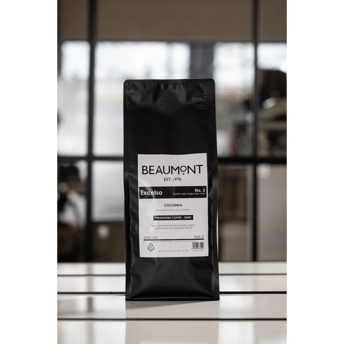 Beaumont No.3 Excelso Coffee Omni Grind 1kg