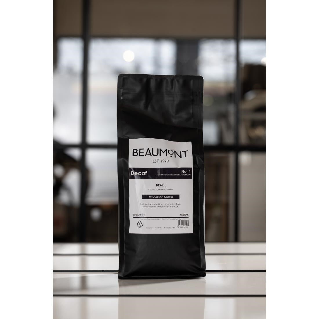 Beaumont No.4 Decaf Coffee Beans 1kg