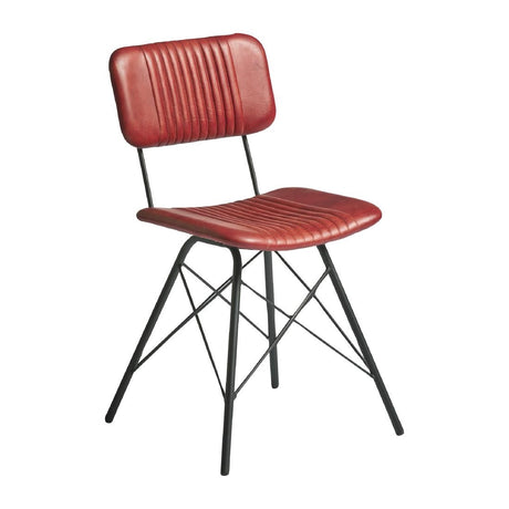 Duke Side Chairs Vintage Red (2 Pack)