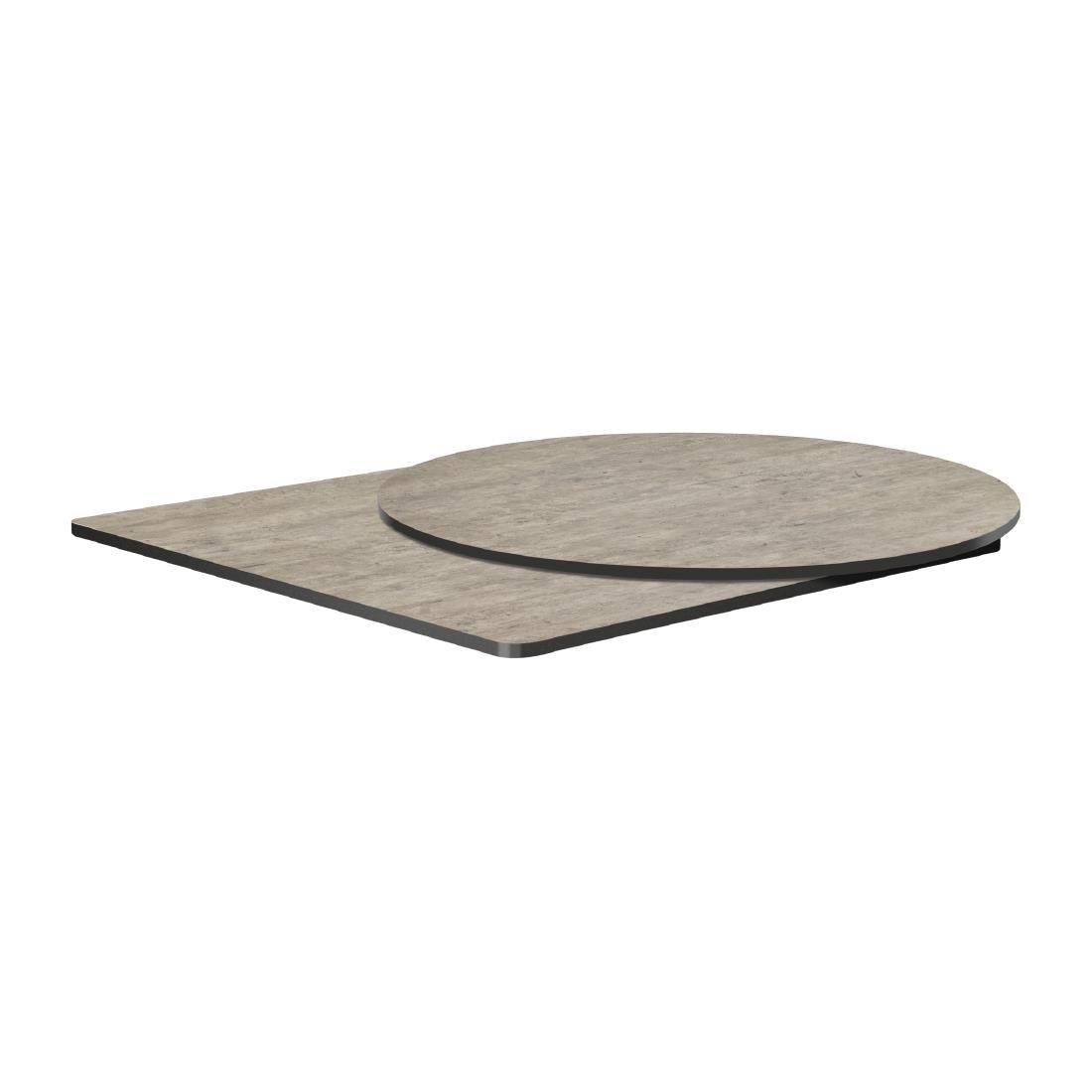 Extrema Square Cement Textured Table Top 600x600mm