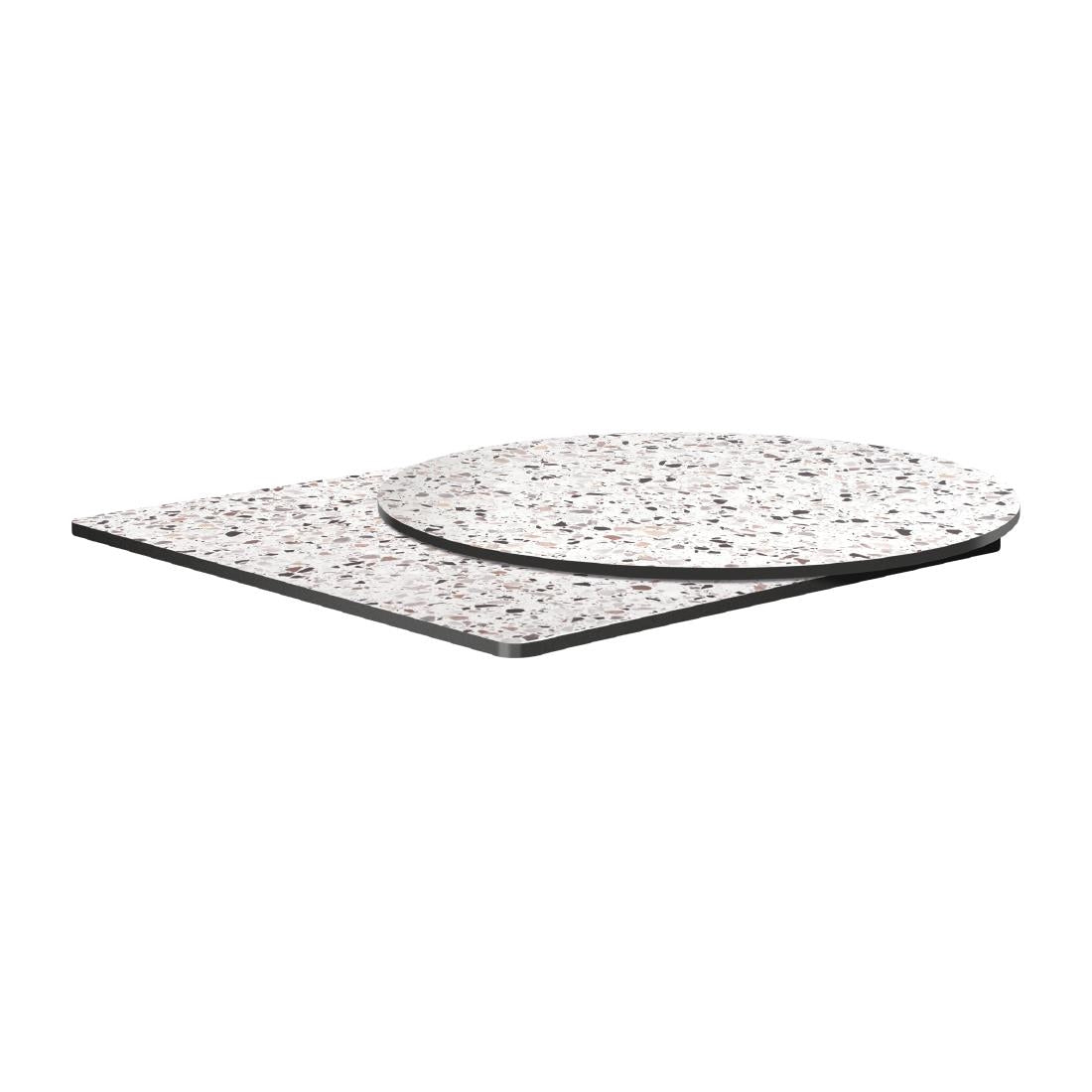 Extrema Round Mixed Terrazzo Table Top 600mm