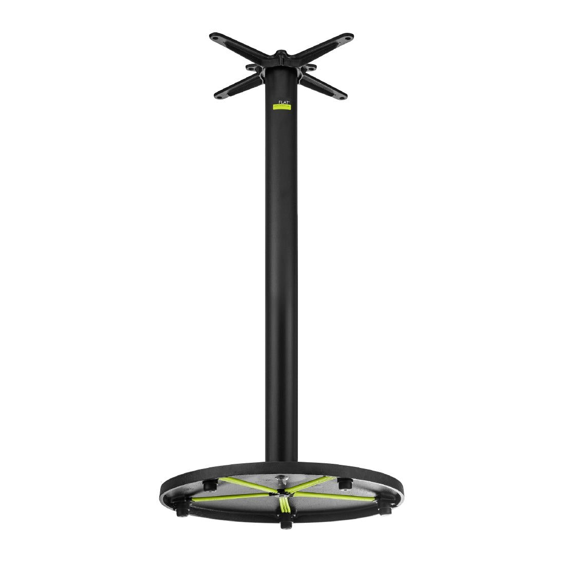 FLAT Auto Adjust UR22 Bar Height Table Base Round