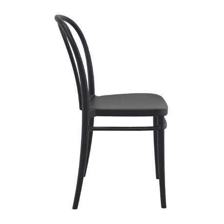 Victor Side Chairs Black (2 Pack)