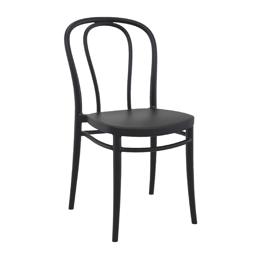 Victor Side Chairs Black (2 Pack)