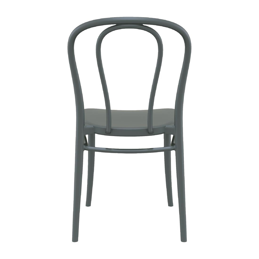 Victor Side Chairs Dark Grey (2 Pack)