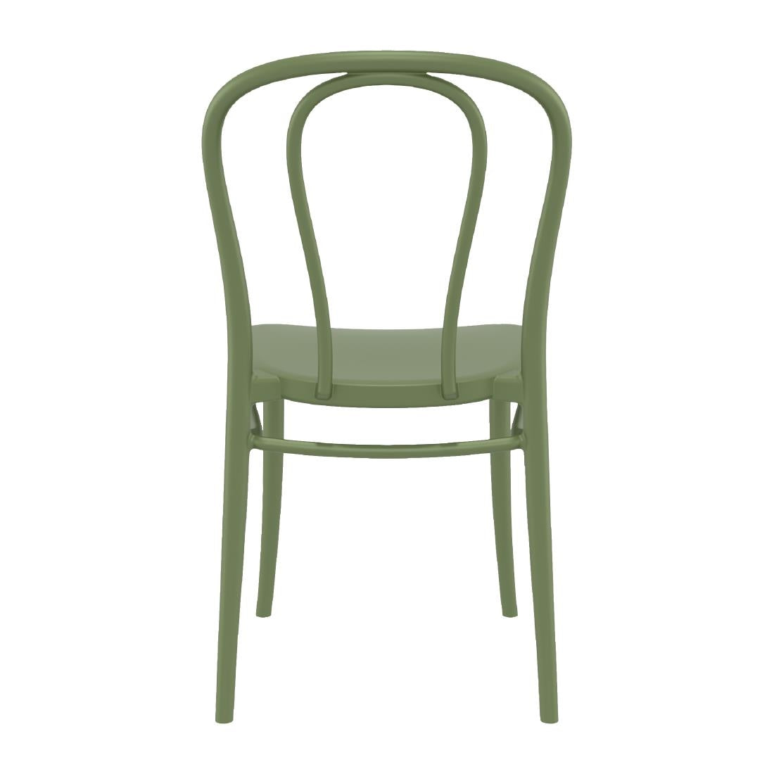 Victor Side Chairs Olive Green (2 Pack)