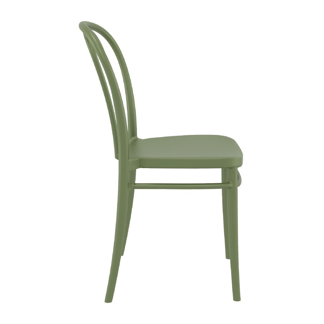Victor Side Chairs Olive Green (2 Pack)