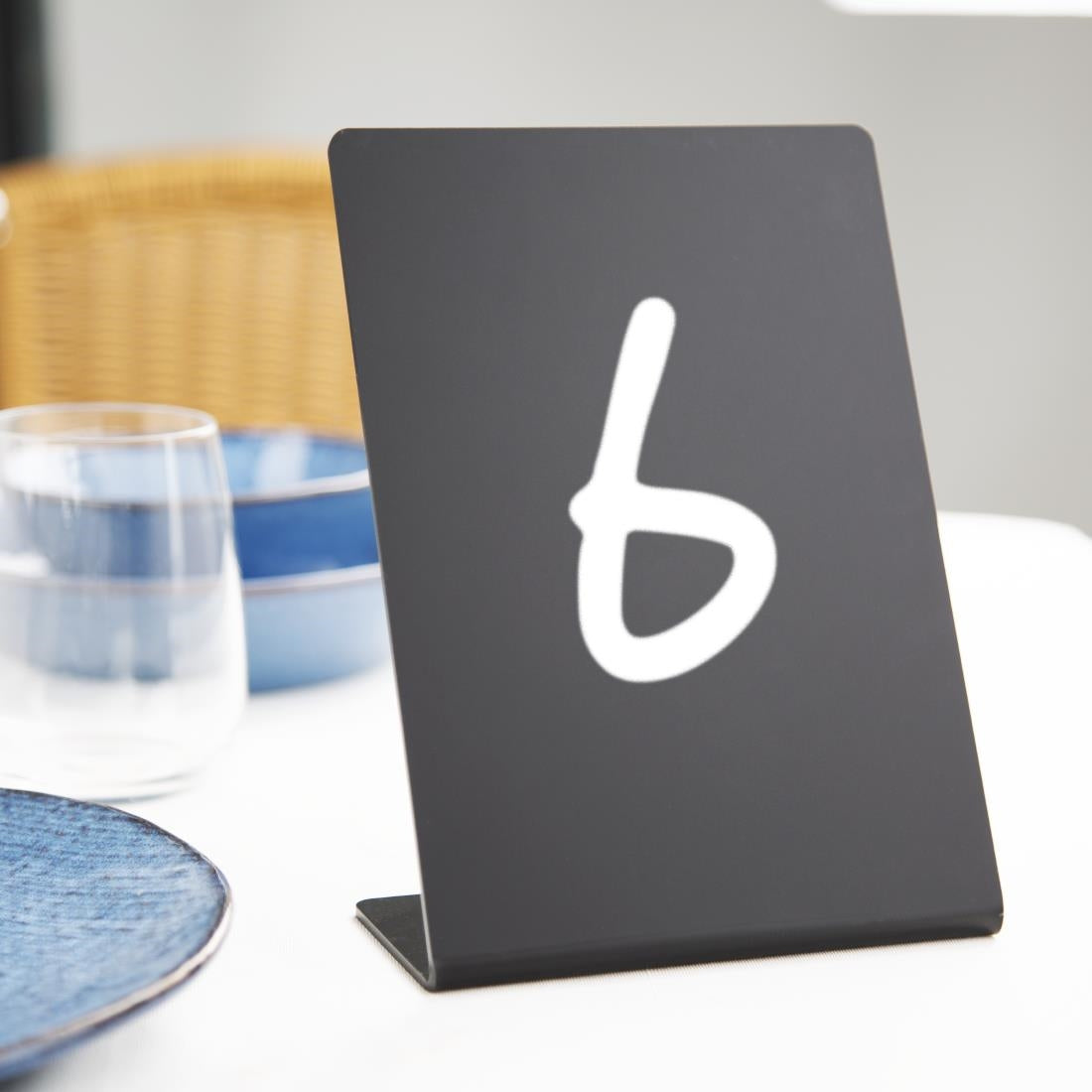 Olympia Acrylic Tableboards 148x280mm (4 Pack)