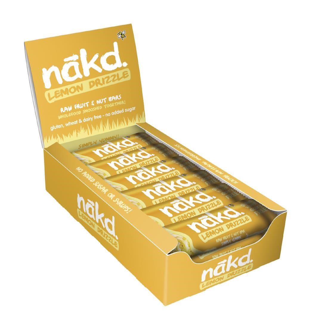 Nakd Bar Lemon Drizzle 35g (18 Pack)
