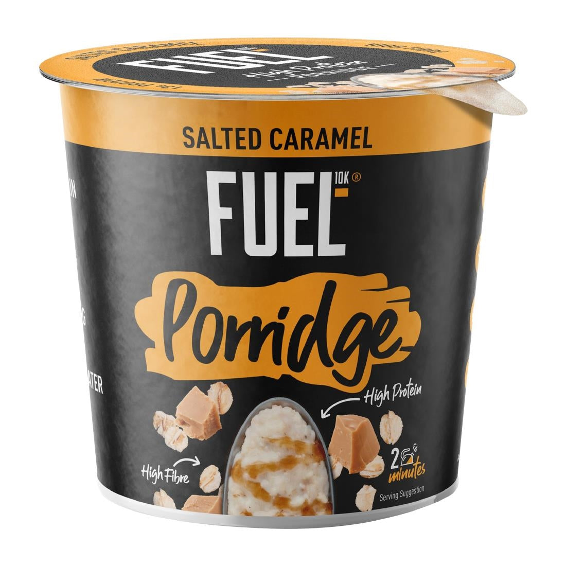 FUEL 10K Salted Caramel Porridge Pots 70g (8 Pack)