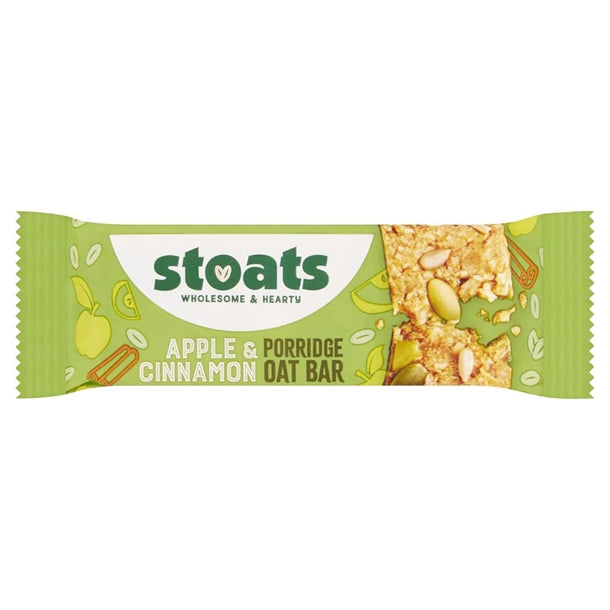 Stoats Apple & Cinnamon Oat Bars 42g (24 Pack)