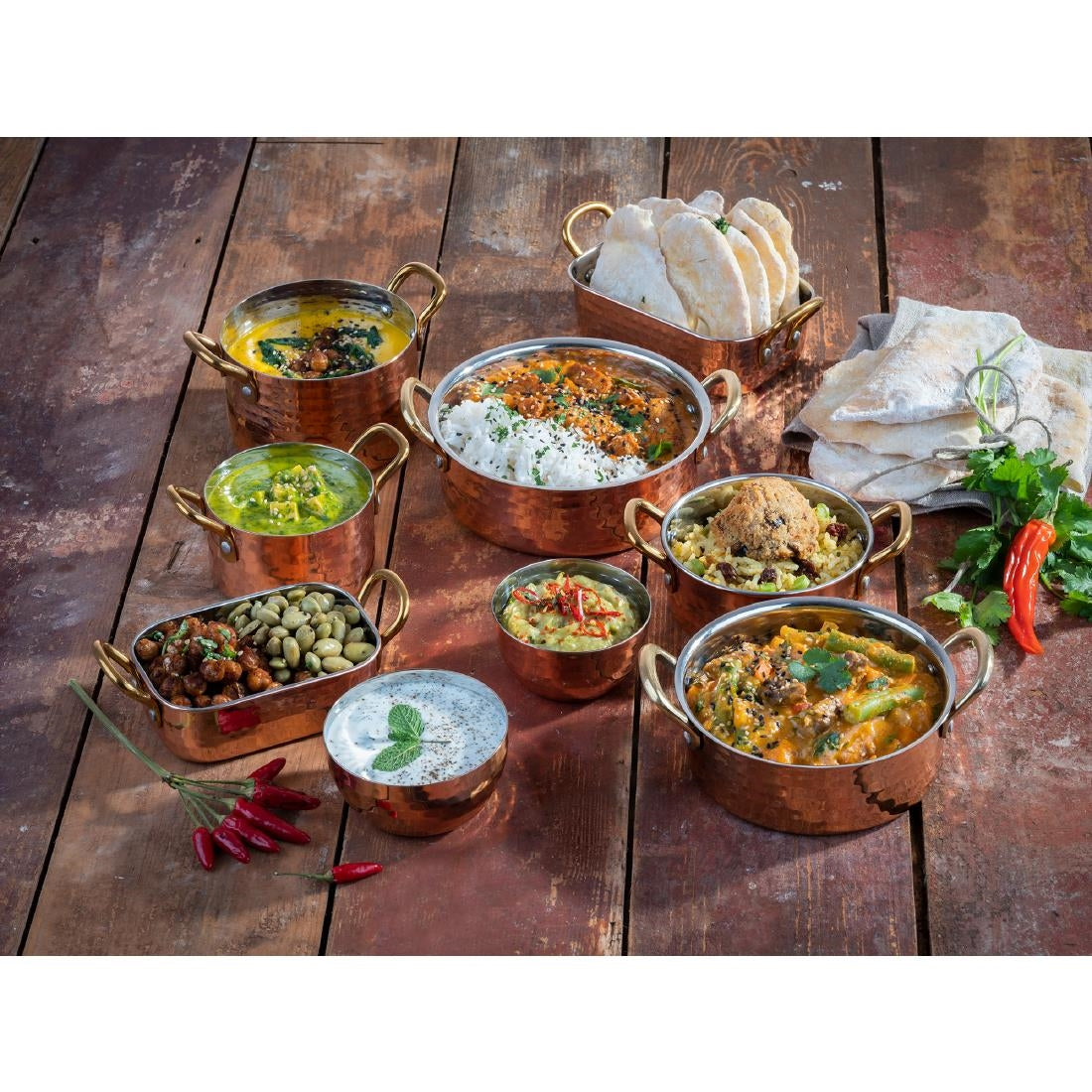 APS Mumbai Small Serving Pan - 145x95x45mm